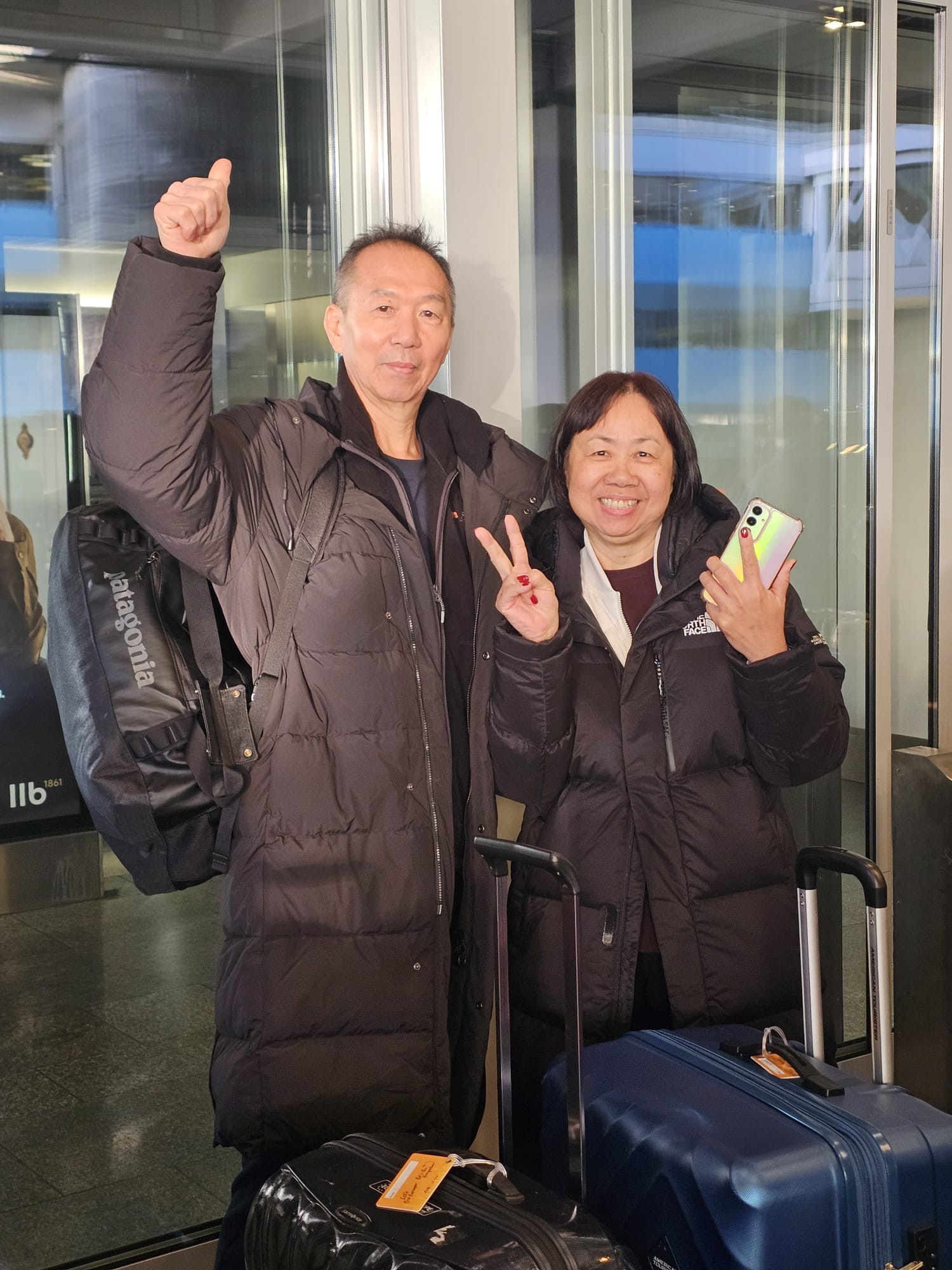 Lim Wah Choon, Chief Engineer of Ah Sin Metal Work, with his wife